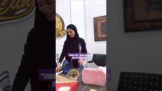 quotTHANK YOUquot IZARA AISHAH BAGI AIR PERCUMA [upl. by Abernathy]