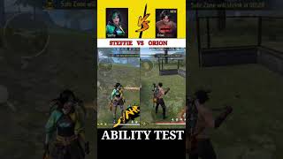 Orion VS Steffie character ability test  orion steffie ability test [upl. by Sigler]