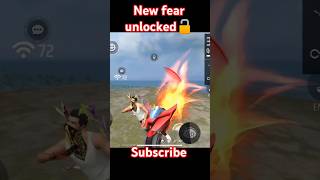 New fear unlocked🔓 😱☠️🌎freefire freefire foryou viralvideo shortsfeed [upl. by Morell571]