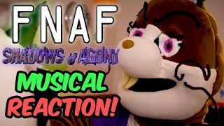 INSANITY ARC  FNAF the Musical Shadows of Agony Random Encounters REACTION [upl. by Natanoy61]