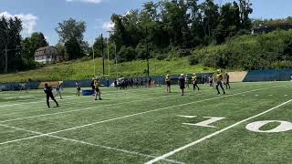 WVU Football Practice Sights and Sounds 81424 [upl. by Aiouqahs701]