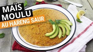 Maïs moulu au hareng saur quotmayi moulen ak aransòquot  Cuisine haïtienne  Kedny Cuisine [upl. by Adnohsak]