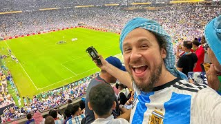 ¡Vi a Argentina ganar la copa  Final del Mundial Qatar 2022 Vlog 🏆⚽️🇫🇷🇦🇷 [upl. by Mosnar220]