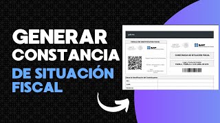 Como generar la constancia de situación fiscal SAT 2024 [upl. by Obadiah233]