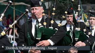 Highland Scottish Events in Dornoch [upl. by Eberly260]