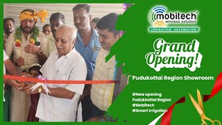 Grand opening of our new dealer showroom  Pudukottai Region Mobitech smartirrigation [upl. by Ynnaf]