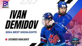 IVAN DEMIDOV  20232024 HIGHLIGHTS  4K [upl. by Anod]