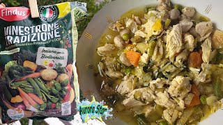 Minestrone di verdure surgelate con pollo Come cucinarlo per renderlo saporito [upl. by Pricilla]