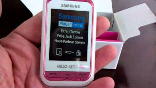 SAMSUNG C3300K HELLO KITTY Unboxing Video  Phone in Stock at wwwwelectronicscom [upl. by Suiremed]