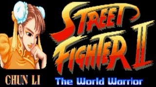 Street Fighter II  The World Warrior  Chun Li Arcade [upl. by Nemaj]