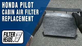 How to Replace Cabin Air Filter 2017 Honda Pilot  AQ1058C [upl. by Caine63]