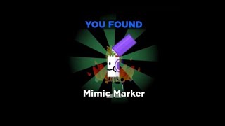 How to get MIMIC marker in FIND THE MARKERS Roblox  UPDATED 2024 [upl. by Igenia358]