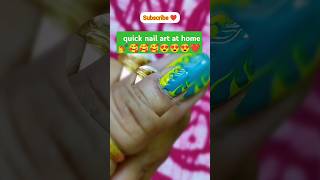 Superfast nailart design for all 💅🥰🥰😍😍❤️❤️👌👌Shortsdipadey8697 [upl. by Otrebmal]