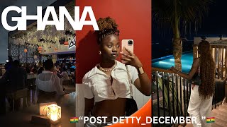 GHANA VLOG  Detty December in Ghana final days my camera got stolen at Afrofuture and more [upl. by Kryska996]