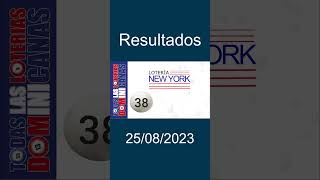 LOTERIA NEW YORK Tarde RESULTADOS DE HOY [upl. by Geralda]