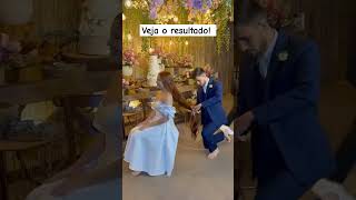 voto noiva casamento wedding penteados hair bride noivos fé cortedecabelo shortsvideo [upl. by Notsniw]