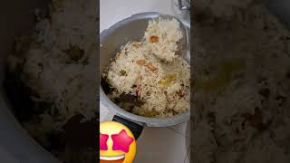 Bagara rice simple rice bagara rice food foodie cooking telugufood vegetables recipe [upl. by Lalise215]