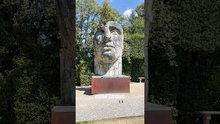 Enormous bronze statue by sculptor Igor Mitoraj in the Boboli Garden in Florence Italy 🇮🇹 [upl. by Blatman]