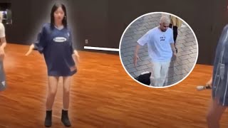 hanni did this viral dance newjeans [upl. by Leahcimnaj]