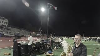 AVHS Marching Band 2024  Tenor Sax Cam [upl. by Eiznekcm850]