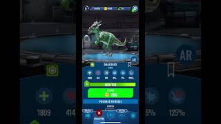 Creating DRACOREX  RARO  in Jurassic World Alive [upl. by Einnod441]