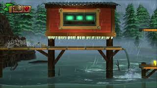 Donkey Kong Country Tropical Freeze  Sawmill ThrillHard Mode [upl. by Xonel272]