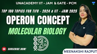 Operon Concept  1  Mol Biology  Top 100 Topics for TIFR 2024 amp IITJAM 2025  Meenakshi Rajput [upl. by Vale423]