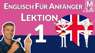 🇬🇧 Englisch für Anfänger  A1A2  Lektion 1  Marcus´ Language Academy [upl. by Chassin]