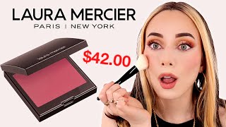 Laura Mercier Color Infused Blush Rose Review [upl. by Allimak]