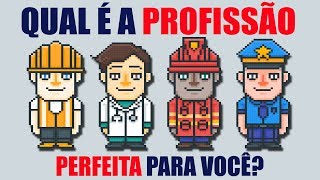 Teste  Qual é a profissão perfeita pra você  Vocacional  Canal do Valentim [upl. by Ayaros742]