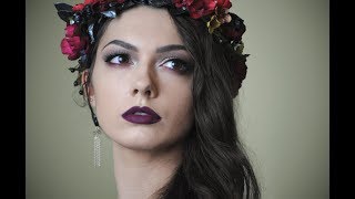 Persephone  Greek Mythology Inspired Makeup [upl. by Dlaniger]