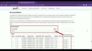 Part 2 Accumulators  PySpark Shared Variables [upl. by Odnalo350]