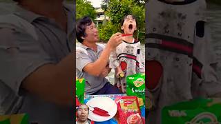 Chilli Lemon Challenge comedy funny shortsfeed shorts funnyvideos [upl. by Yule93]