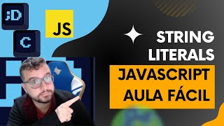 TEMPLATE LITERALS interpolação de Strings [upl. by Sinnej]