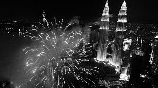 Merdeka Fireworks Celebration at KLCC [upl. by Atsyrk986]