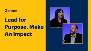 Lead for Purpose Connect With Trust Make an Impact l Gartner Data and Analytics Summit [upl. by Yahc]