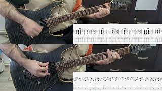 Dark Funeral  Open the Gates 2005 version CORRECT Guitar cover 4k  TABS [upl. by Mile]