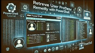 Retrieve All Available User Profiles on a Remote Computer with PowerShell [upl. by Enrico587]