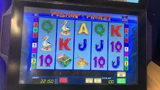 Bookie slots  Fishin Frenzy 10 minutes of gameplay [upl. by Firahs]