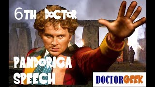 6th Doctor  Pandorica Speech [upl. by Carlotta]