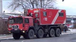 Sondereinheit Fernmeldedienst Einsatz MTF  WLF ABELKO FFW Duisburg [upl. by Fritzie637]