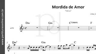 Mordida de Amor ♪ Yahoo  Partitura [upl. by Airretnahs]