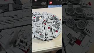 Lego Star Wars Millennium Falcon Microscale Advent Calendar Build lego starwars shorts micro [upl. by Akkin29]