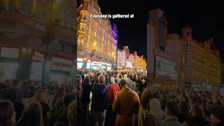 This is how many people go to Piccadilly Circus and Leicester Square shorts travel uk [upl. by Laurel]