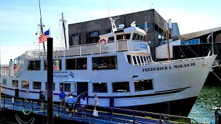 HISTORIC SIGHTSEEING CRUISE Bostons inner amp outer harborBOSTONMA [upl. by Airoled]