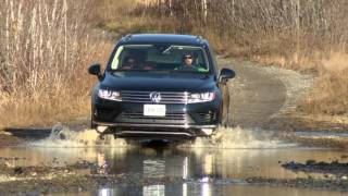 2017 Volkswagen Touareg Execline Test Drive [upl. by Hiamerej]