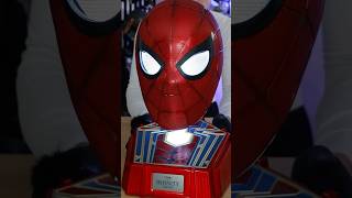 Iron Spider Helmet unboxing ironspider spiderman mcju marvel ironman shorts [upl. by Oettam]