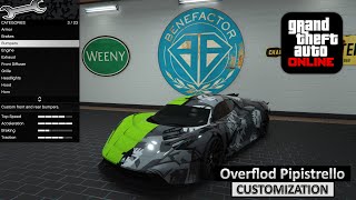 Overflod Pipistrello  Customization and Review  GTA Online Bottom Dollar Bounties  Review in 4K [upl. by Trevethick228]