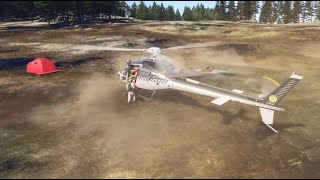 Microsoft Flight Simulator 2024  Search amp Rescue SAR  GAMEPLAY [upl. by Camey297]