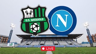 Sassuolo Napoli 16 🔴 LIVE PostPartita con i Napoletani in trasferta al Mapei Stadium [upl. by Gariepy]